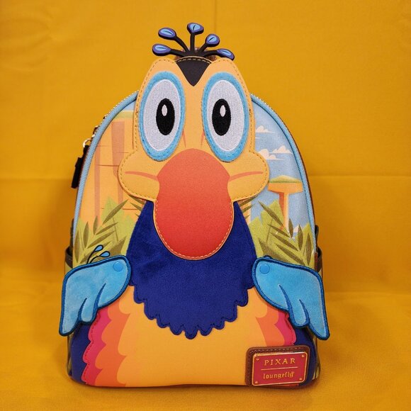 Loungefly Disney Pixar Up Kevin with Babies Jungle Mini Backpack NEW main image 11
